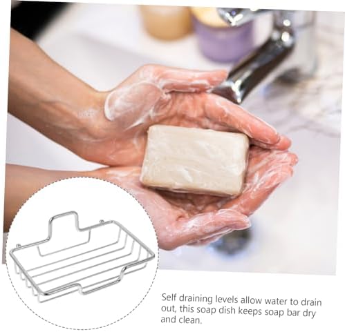 PRETYZOOM Wall-Mounted Soap Dish with Suction Cups