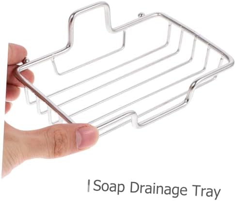 PRETYZOOM Wall Mount Soap Dish with Punch Design