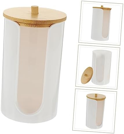 Alipis Bathroom Cup Dispenser with Lid Holder