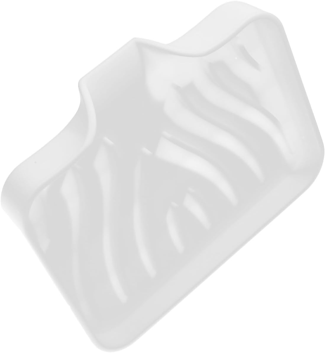 Durable Silicone Soap Dish with Self-Draining Design