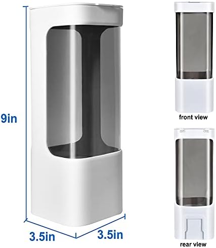 Cup Dispenser with Visible Window for 3oz-5oz Cups
