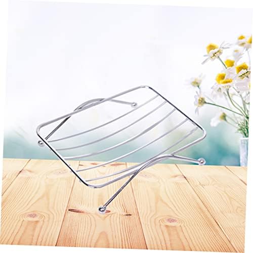 Amosfun Square Stainless Steel Soap Holder Wall Mount