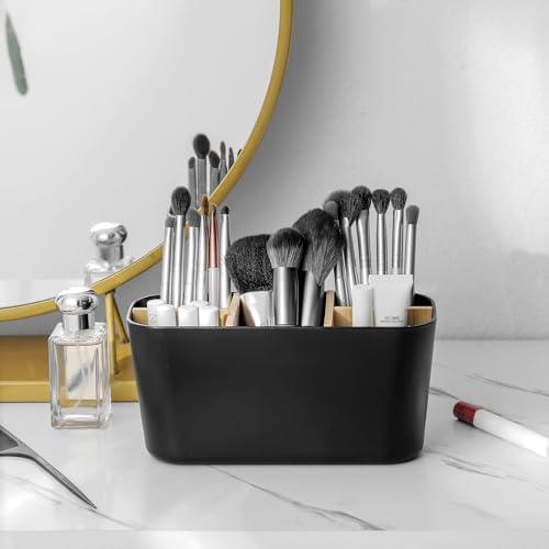 Heagoale Bamboo Toothbrush Holder with 5 Slots