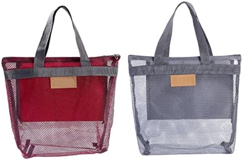 Rouloudun Mesh Shower Caddy Portable Quick Dry Bath Bag