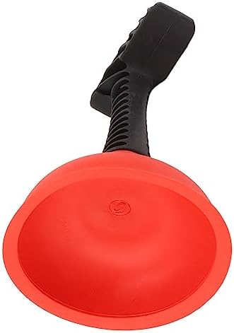 Walfront Mini Drain Plunger with Non-Slip Handle 1