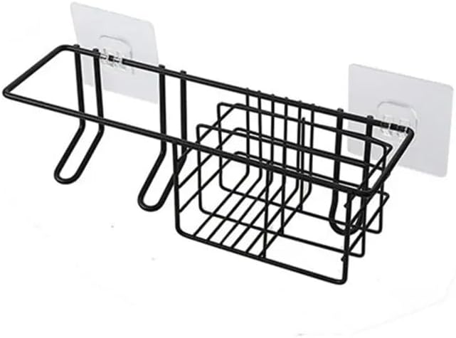 BAHELS White Shower Caddy Wall Mounted Organizer Rack Holder