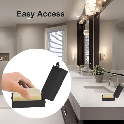Elimeta Square Soap Dish Holder for Travel