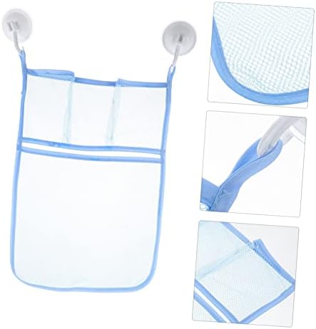 MAGICLULU Hanging Mesh Shower Organizer Bag for Family and Kids