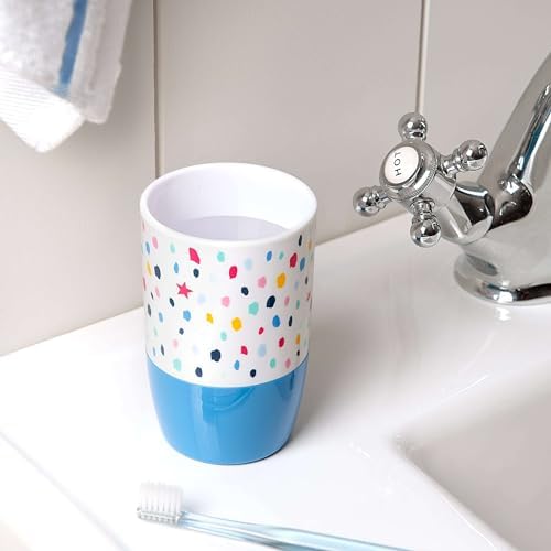 Allure Home Creation Confetti Dot 4-Piece Bath Set