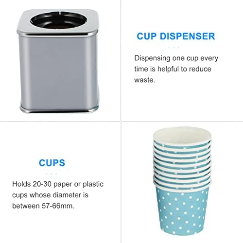DOITOOL 3 Ounce Paper Cup Dispenser with 10PCS Cups