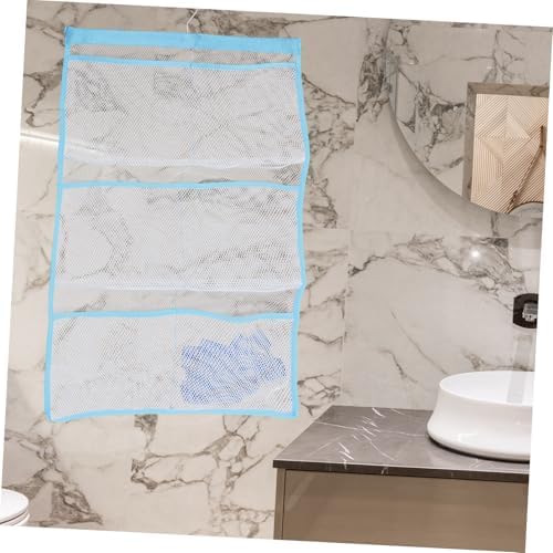 Mesh Shower Organizer with Single Hook for Quick Drying
