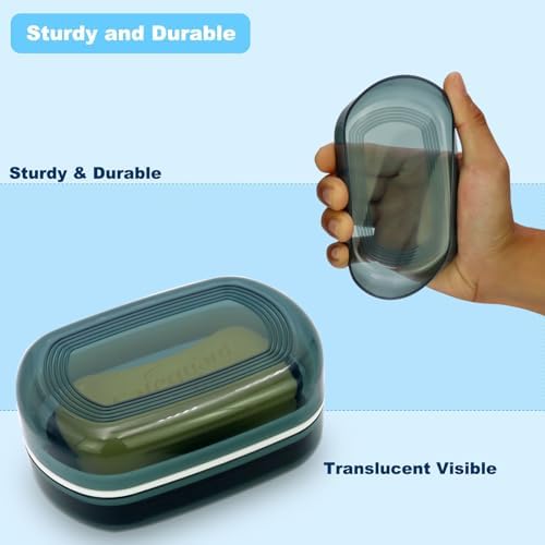 Travel Soap Container with Lid Portable Bar Soap Holder