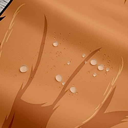 Brown Capybara Fabric Shower Curtain 72x72