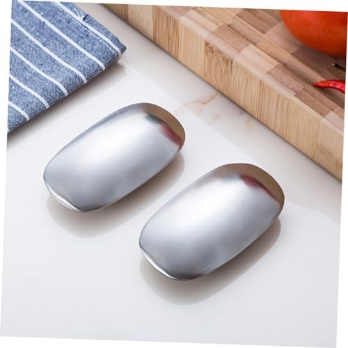 PRETYZOOM Stainless Steel Soap Bar with Holder for Kitchen Smell 1
