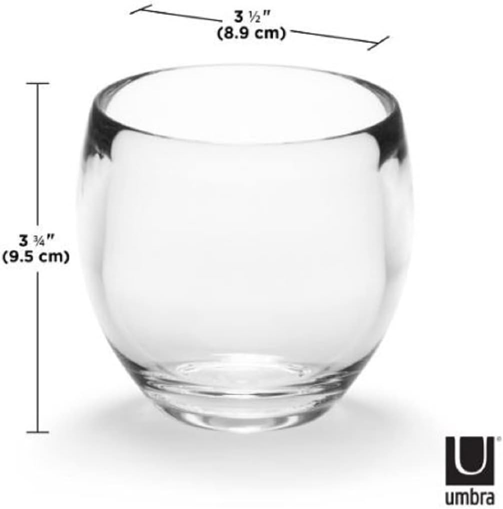 Umbra Droplet Tumbler Clear
