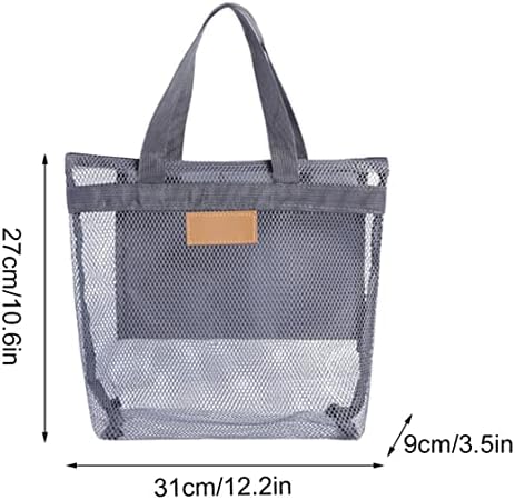 Rouloudun Mesh Shower Caddy Portable Quick Dry Bath Bag