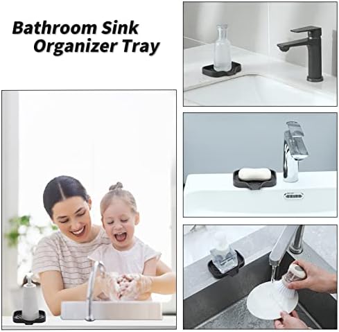 MicoYang Silicone Soap Dish with Drain Spout