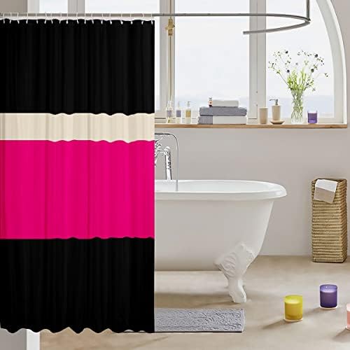 Erosebridal Patchwork Shower Curtain Set for Kids