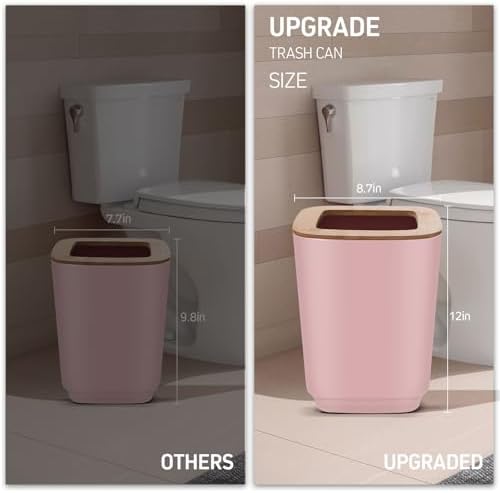 IMAVO 11-Piece Pink Bathroom Accessory Set