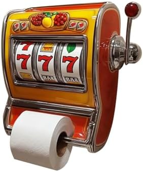 Retro Vegas Slot Machine Toilet Paper Holder