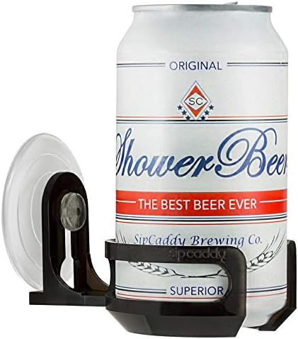 The Original SipCaddy Shower Beer Bath Wine Holder