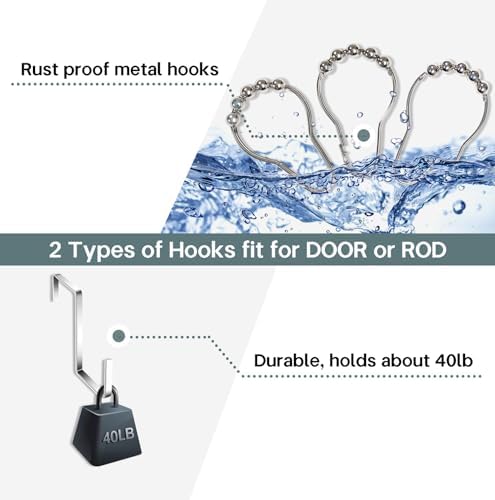 MISSLO 2 Pack Mesh Shower Caddy Organizer 1
