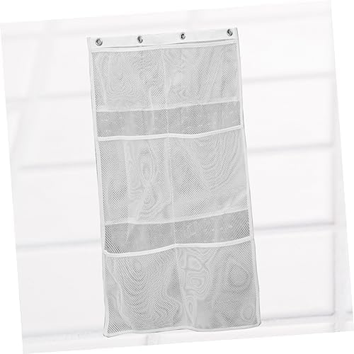 Levemolo Mesh Hanging Bag 6 Pocket Bathroom Organizer