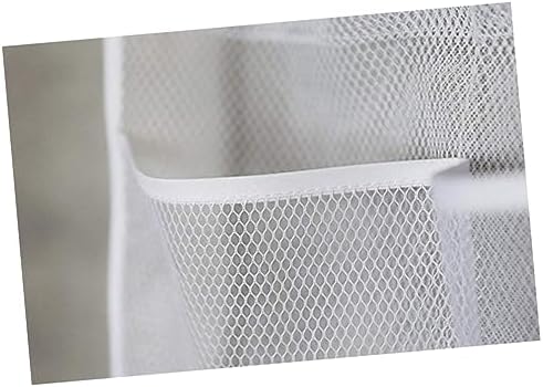 Hanging Mesh Pockets Shower Organizer Bag for Shampoo Conditioner and Toys