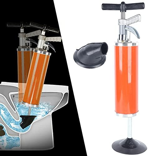 SEANESZTI Toilet Plunger with Air Pressure System