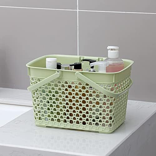 Anyoifax Green Portable Shower Caddy Basket with Handles