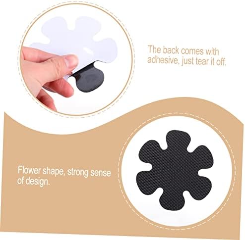 VOSAREA 20Pcs Flower Shaped Non Slip Decals for Bathtub and Shower