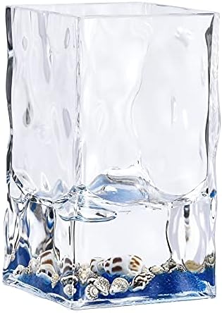 Locco Decor 4 Piece Acrylic Liquid 3D Floating Shell Set