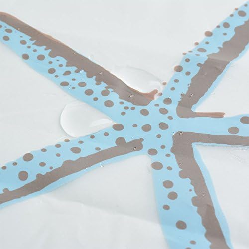 Ufatansy Sea Star Shower Curtain Liner Set