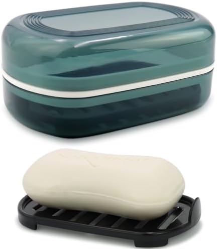 Travel Soap Container with Lid Portable Bar Soap Holder