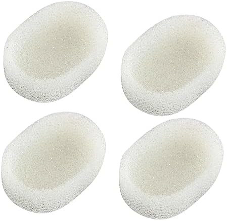 JECOMPRIS 4pcs Draining Sponge Soap Dishes for Bathroom Kitchen