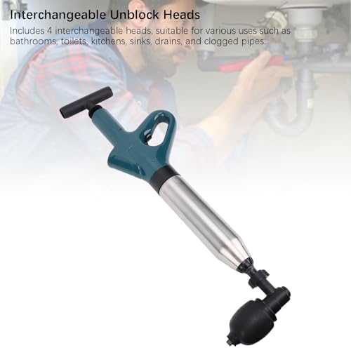 Mumusuki Toilet Plunger with Pressure Indicator