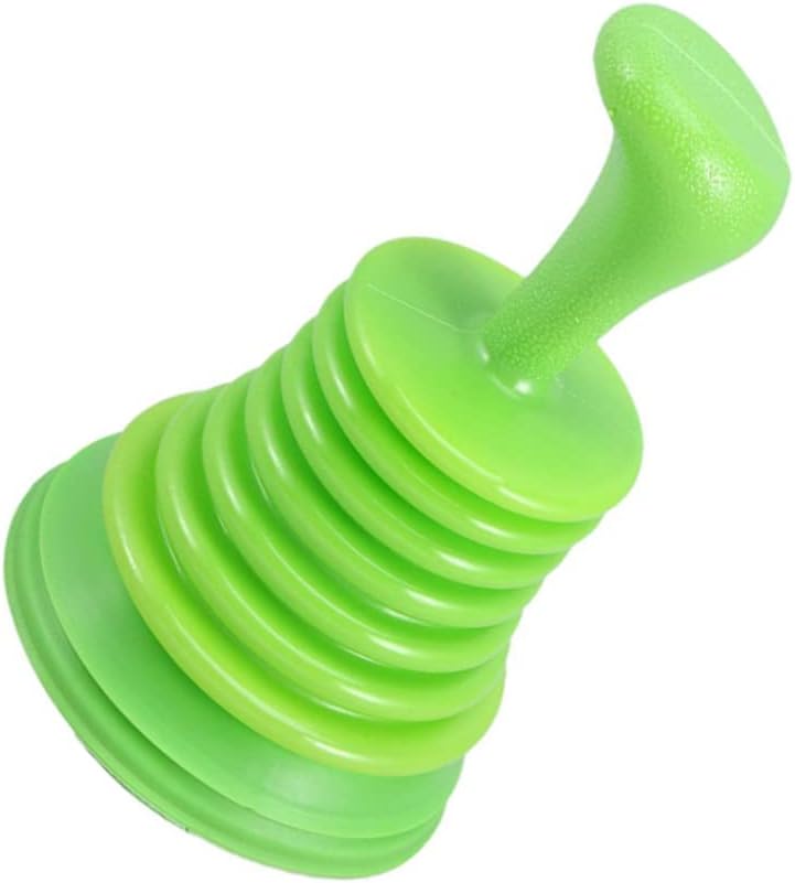 Yaoliucp Suction Cup Toilet Plunger Holder Green 1pc Drain Tool