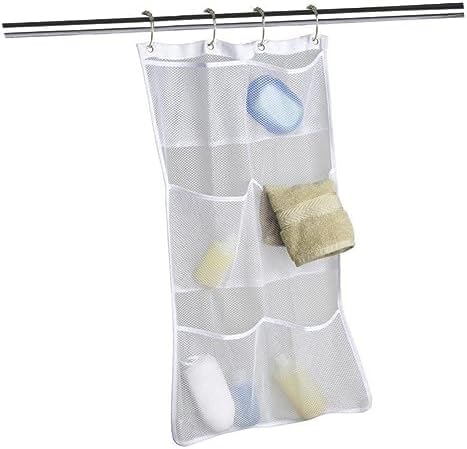 Levemolo Mesh Hanging Bag 6 Pocket Bathroom Organizer
