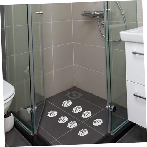 ABOOFAN Anti-Slip Bathtub Stickers 12pcs Shell Decor Decor