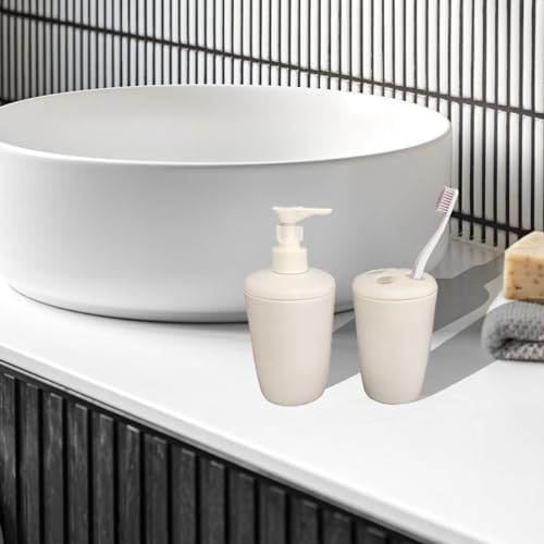 Modern Bathroom Accessories Set 4PCS Plastic