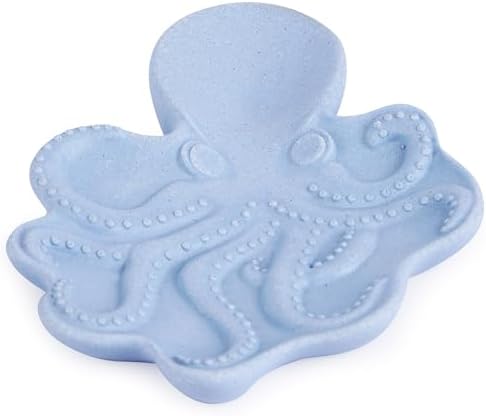 ZAWUU 3PCS Resin Ocean Animals Bathroom Accessory Set