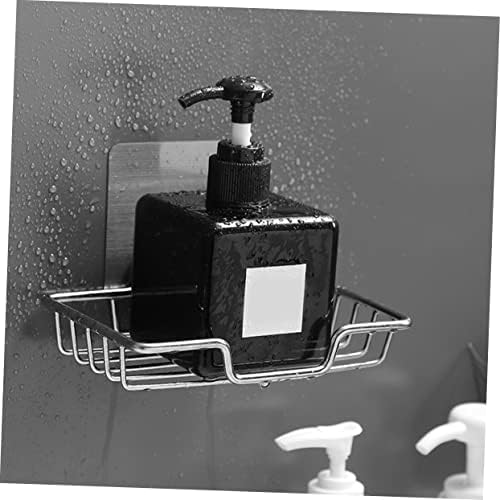 Amosfun Wall-Mounted Soap Dish No-Drill Design