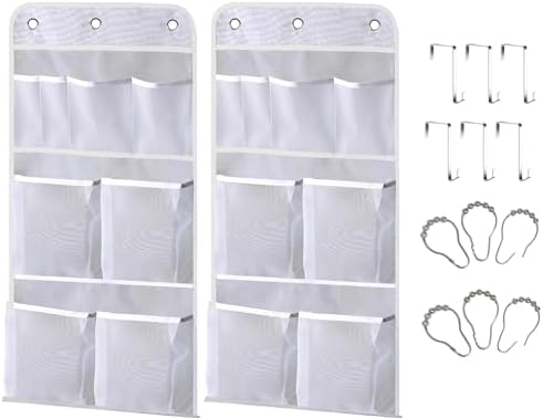 MISSLO 2 Pack Mesh Shower Caddy Organizer 1