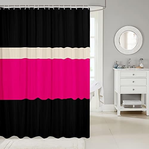 Erosebridal Patchwork Shower Curtain Set for Kids
