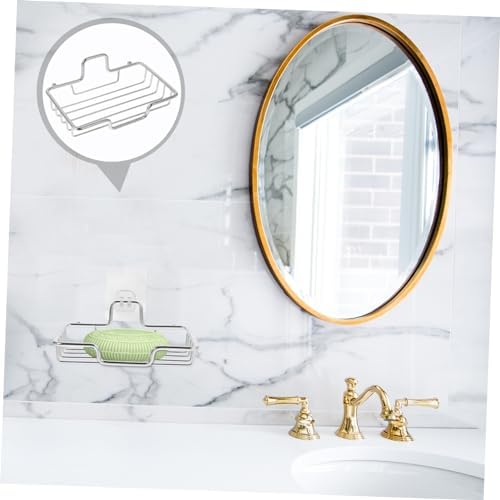PRETYZOOM Wall Mount Soap Dish with Punch Design
