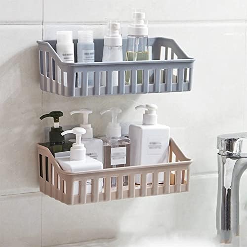 BAHELS 2PCS Wall Mounted Shower Caddy Organizer