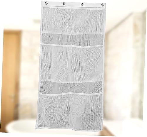 Levemolo Mesh Hanging Bag 6 Pocket Bathroom Organizer