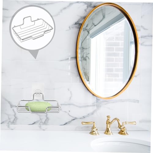 PRETYZOOM Wall-Mounted Soap Dish with Suction Cups