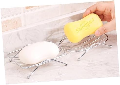 PRETYZOOM Wall Mount Soap Holder Stainless Steel Modern Design