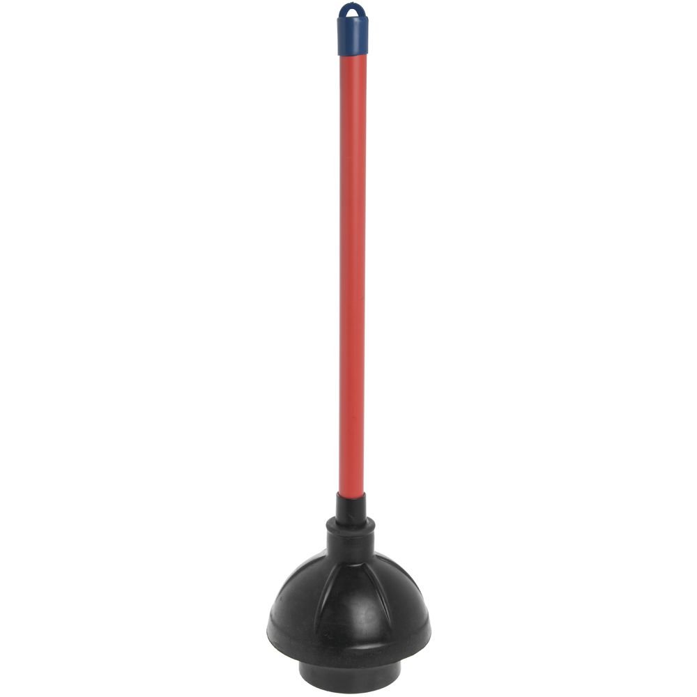 HUBERT Toilet Plunger with Fiberglass Handle - 22-12 L